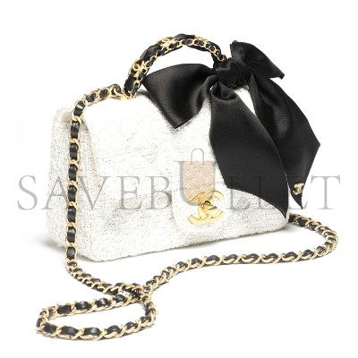CHANEL MINI FLAP BAG WITH TOP HANDLE AS5875 (20*13*6cm)